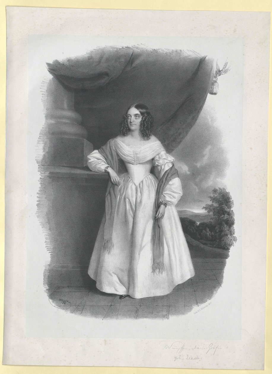 Marianne Baronessan Eskeles av Artist Unknown