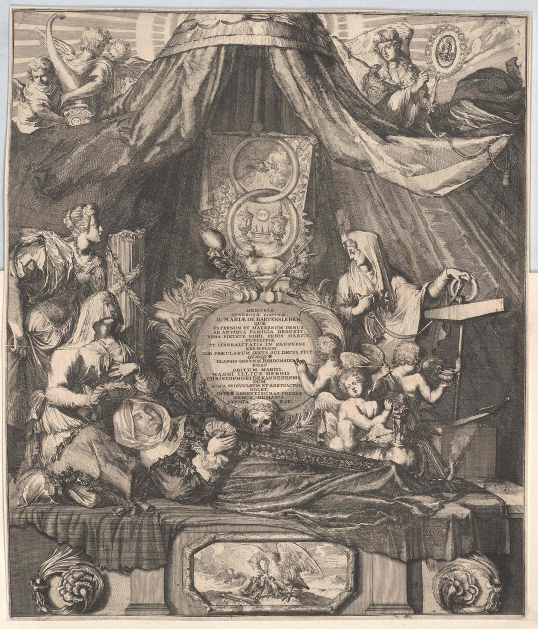 Marie von Bartensleben av Artist Unknown