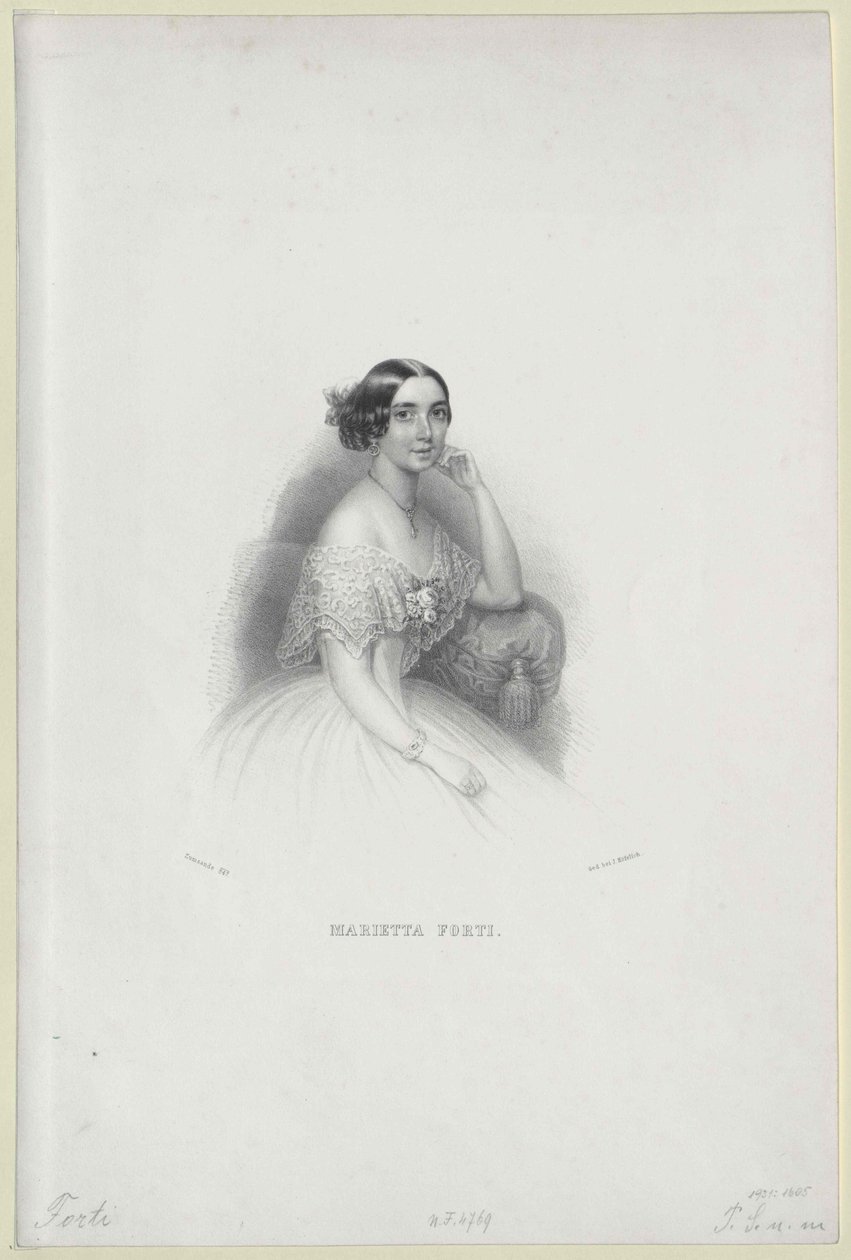 Marietta Forti av Artist Unknown