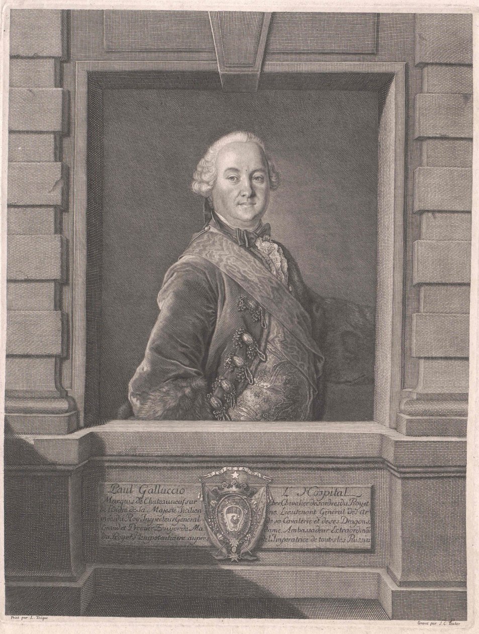 Markis de Ch00740065auneuf-sur-Cher Galluccio de L