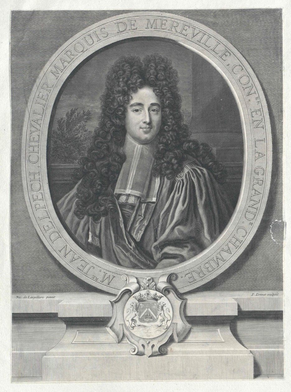 Markis de Mereville Delpech av Artist Unknown