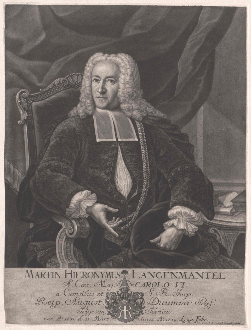 Martin Jerome Langenmantel av Artist Unknown