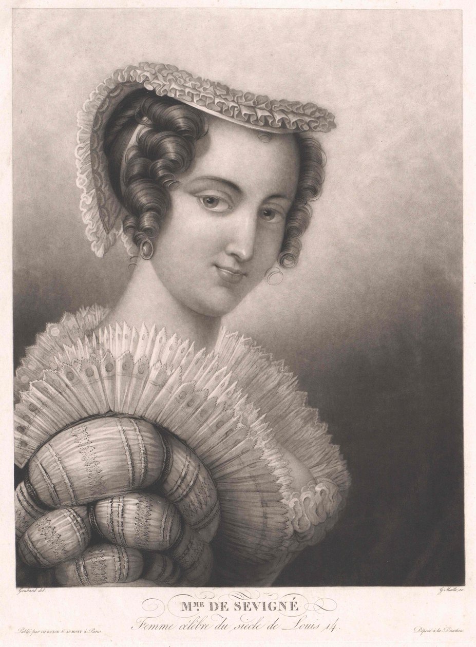 Mary de Rabutin-Chantal av Artist Unknown