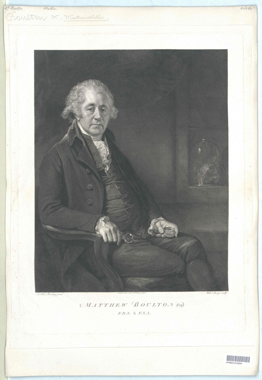 Matthew Boulton av Artist Unknown