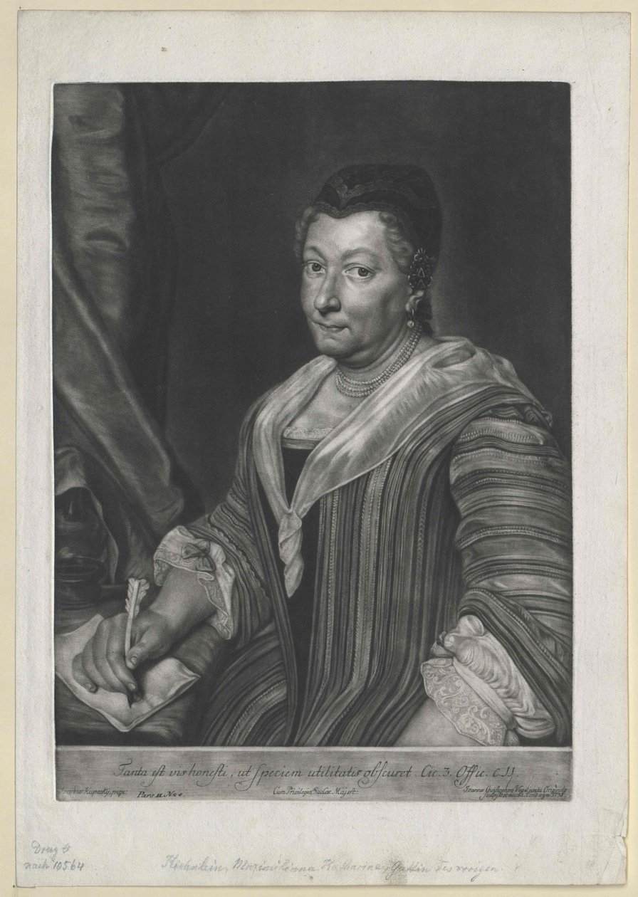 Maximilian Catherine Kiehnlein av Artist Unknown