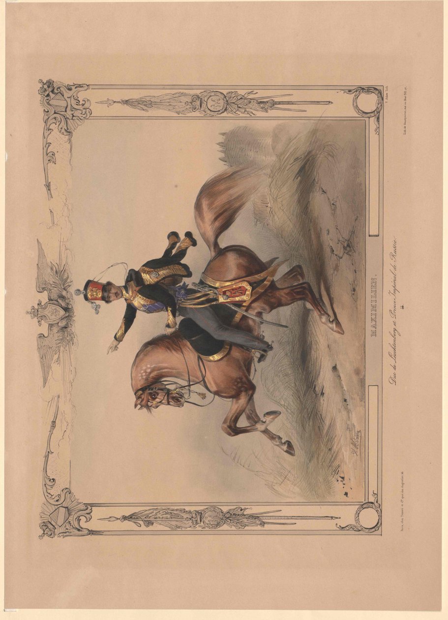 Maximilian hertig Leuchtenberg av Artist Unknown