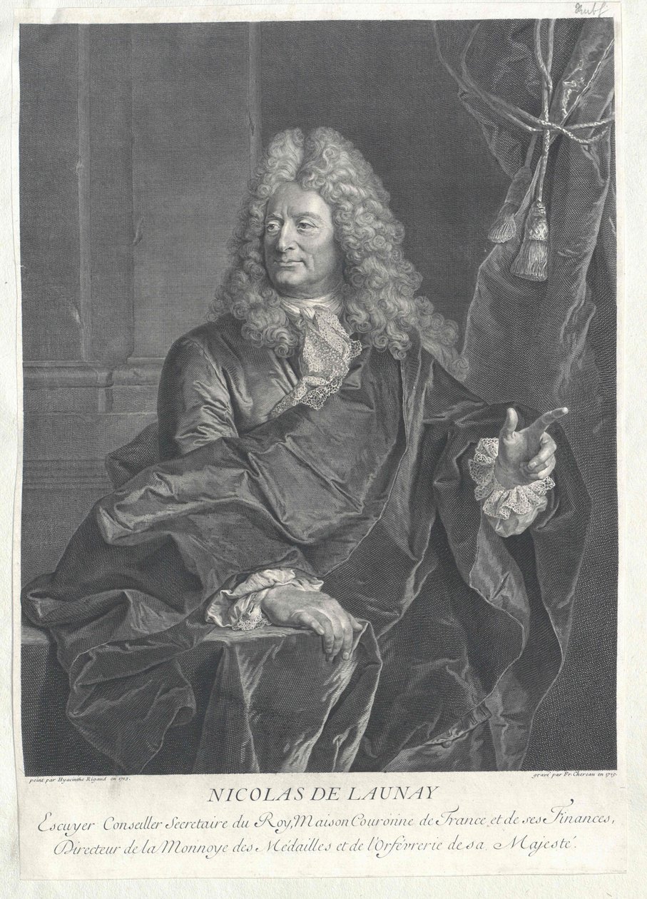 Nicolas de Launay av Artist Unknown