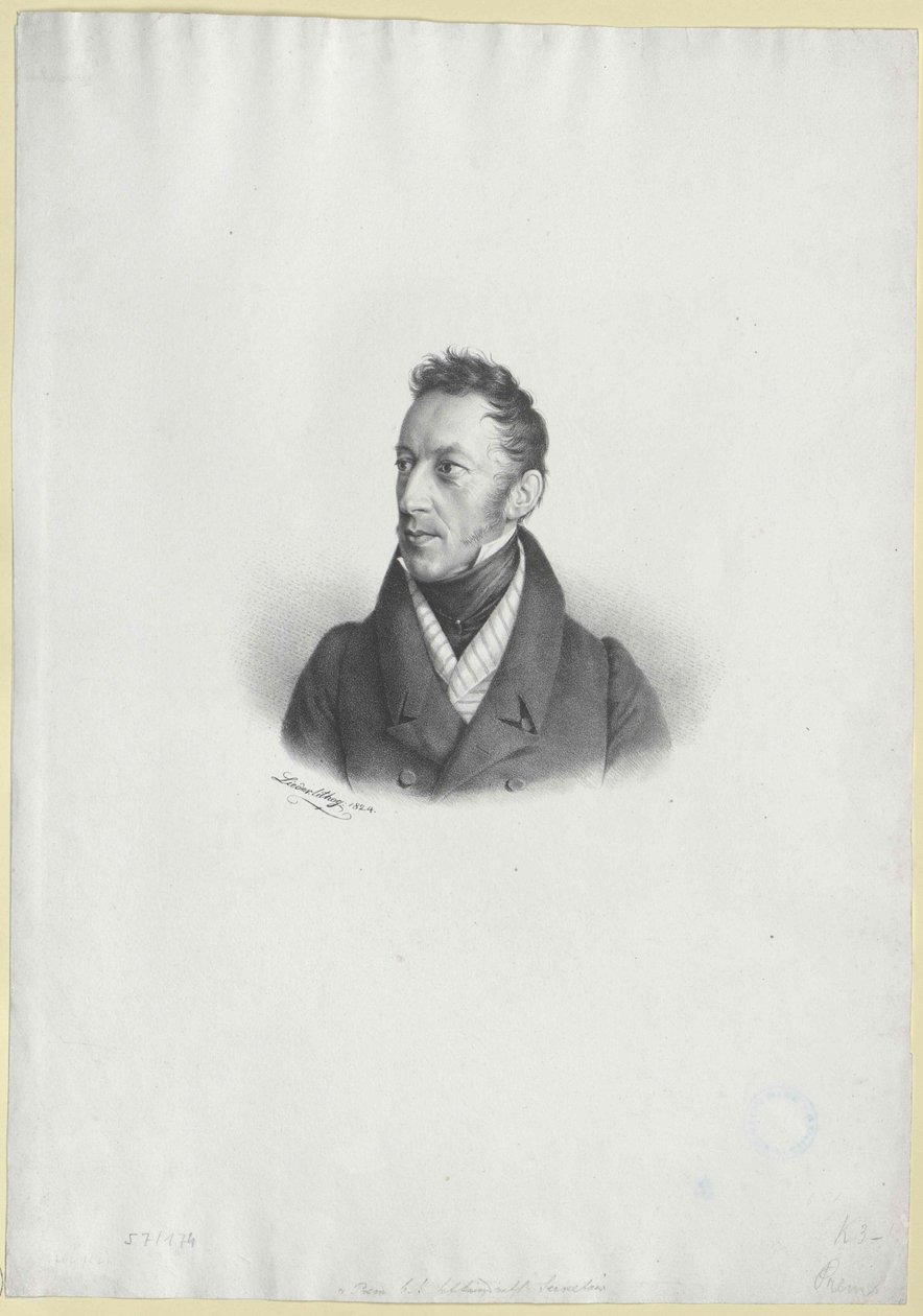 Paul von Prean-Zalauzen av Artist Unknown