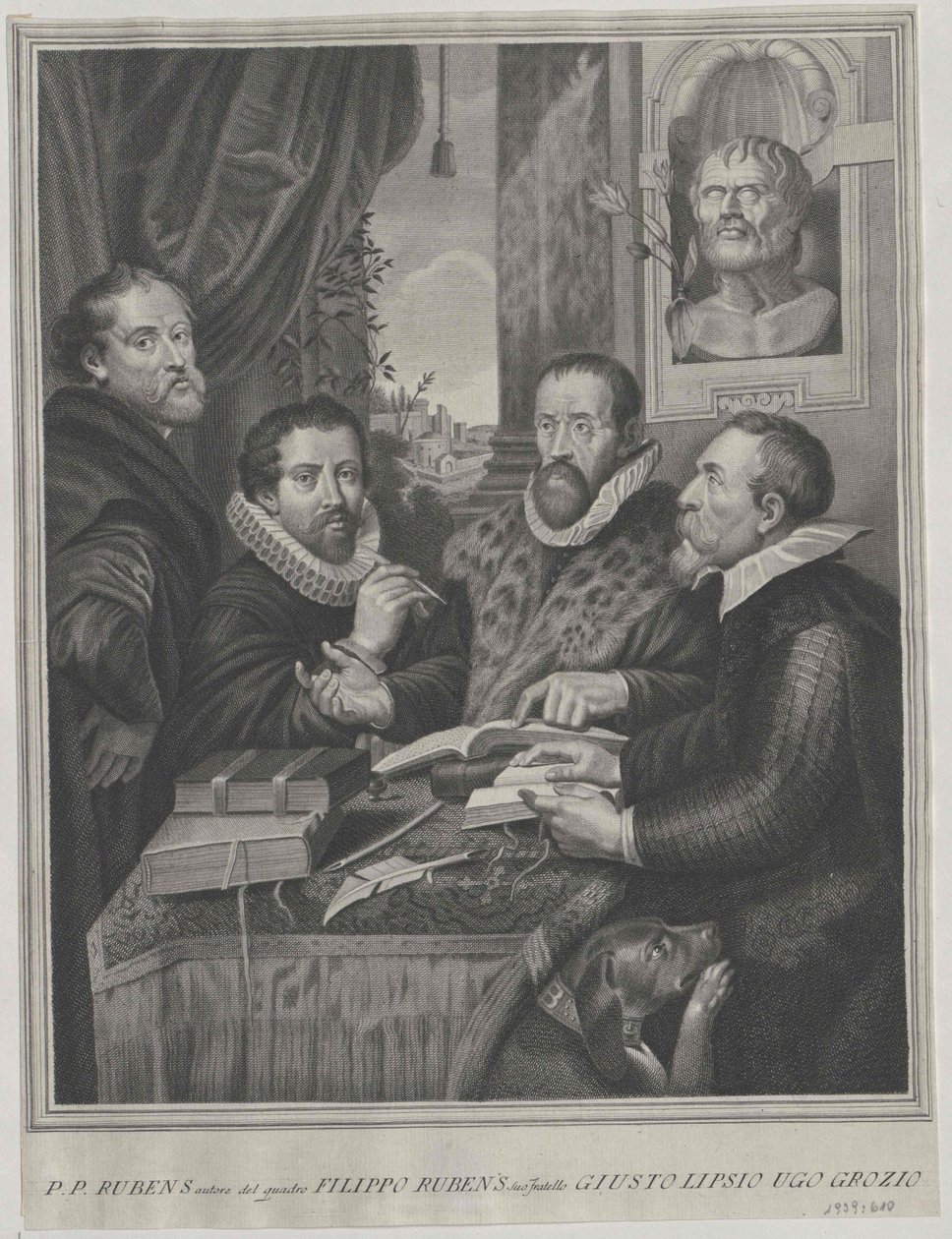 Peter Paul Rubens av Artist Unknown