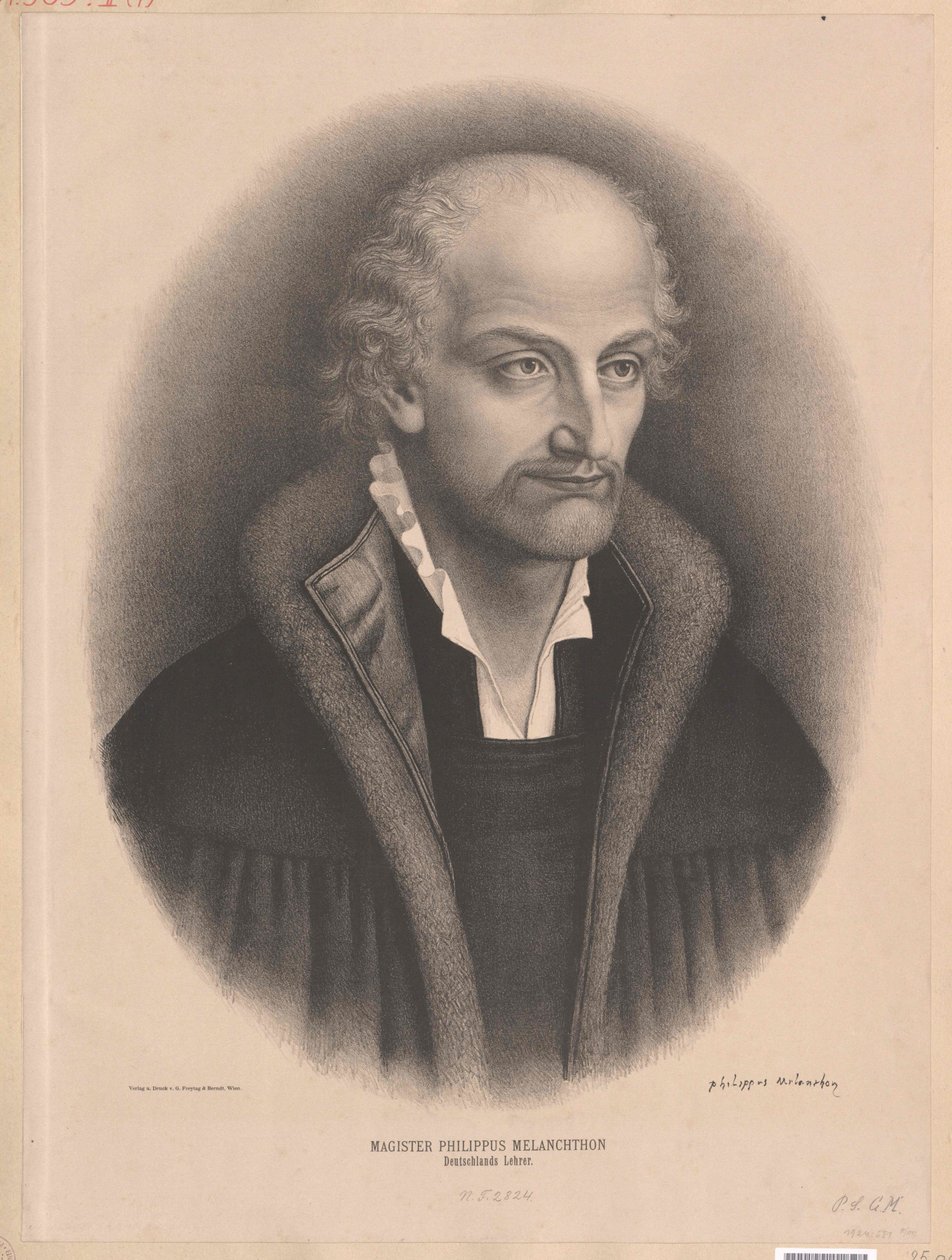 Philip Melanchthon av Artist Unknown