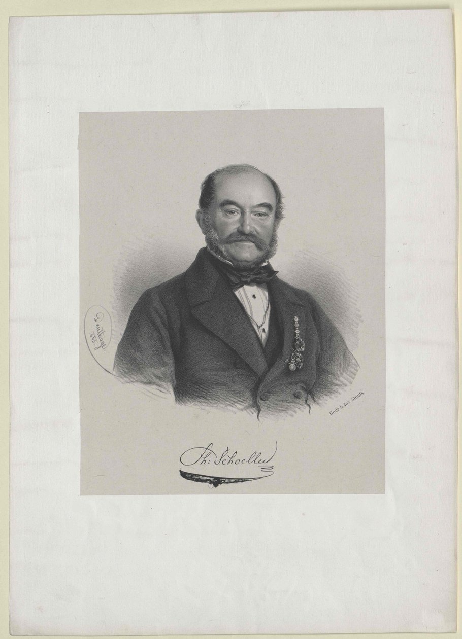 Philipp Ritter Schoeller av Artist Unknown