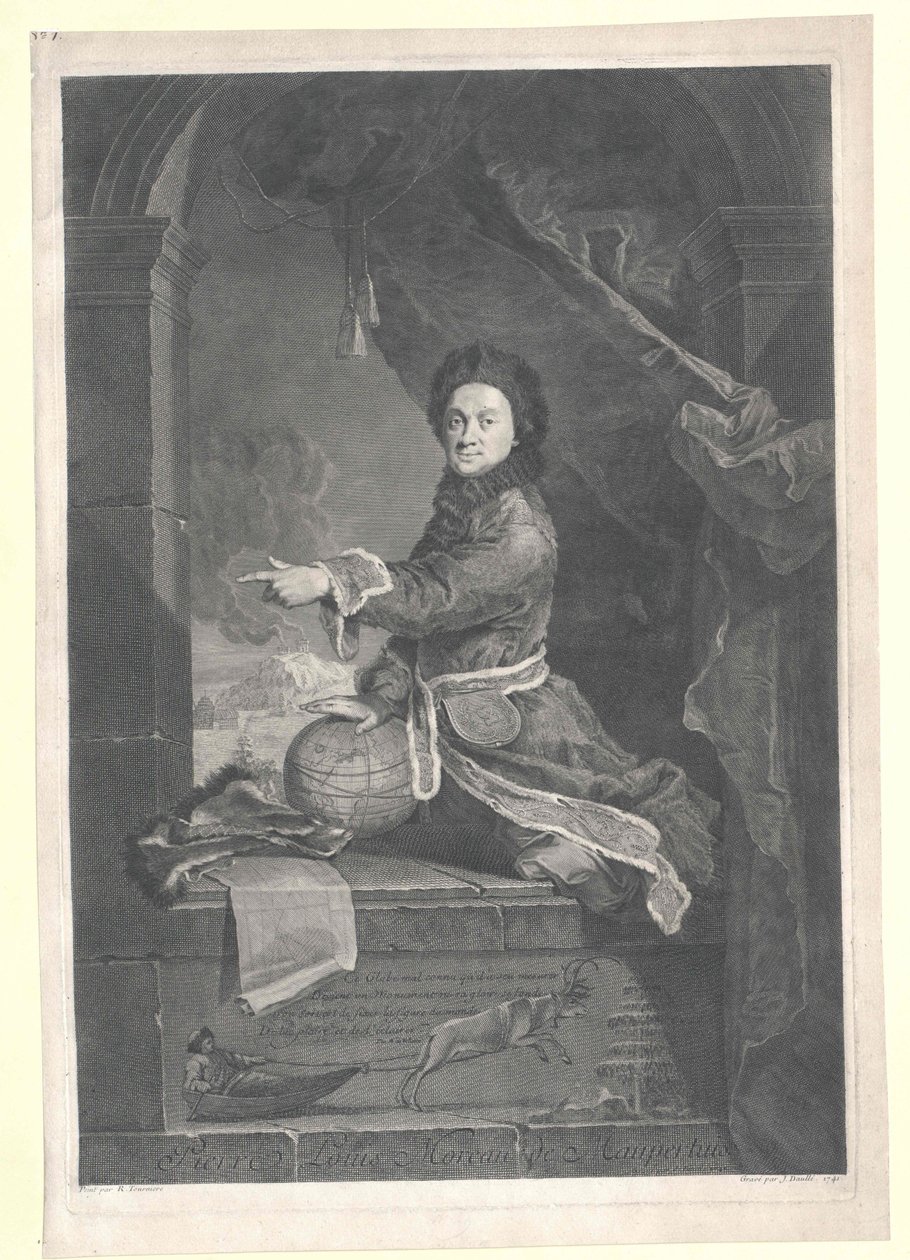 Pierre Louis de Maupertuis av Artist Unknown