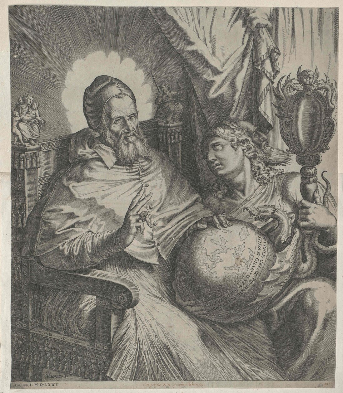 Påven Gregorius XIII av Artist Unknown