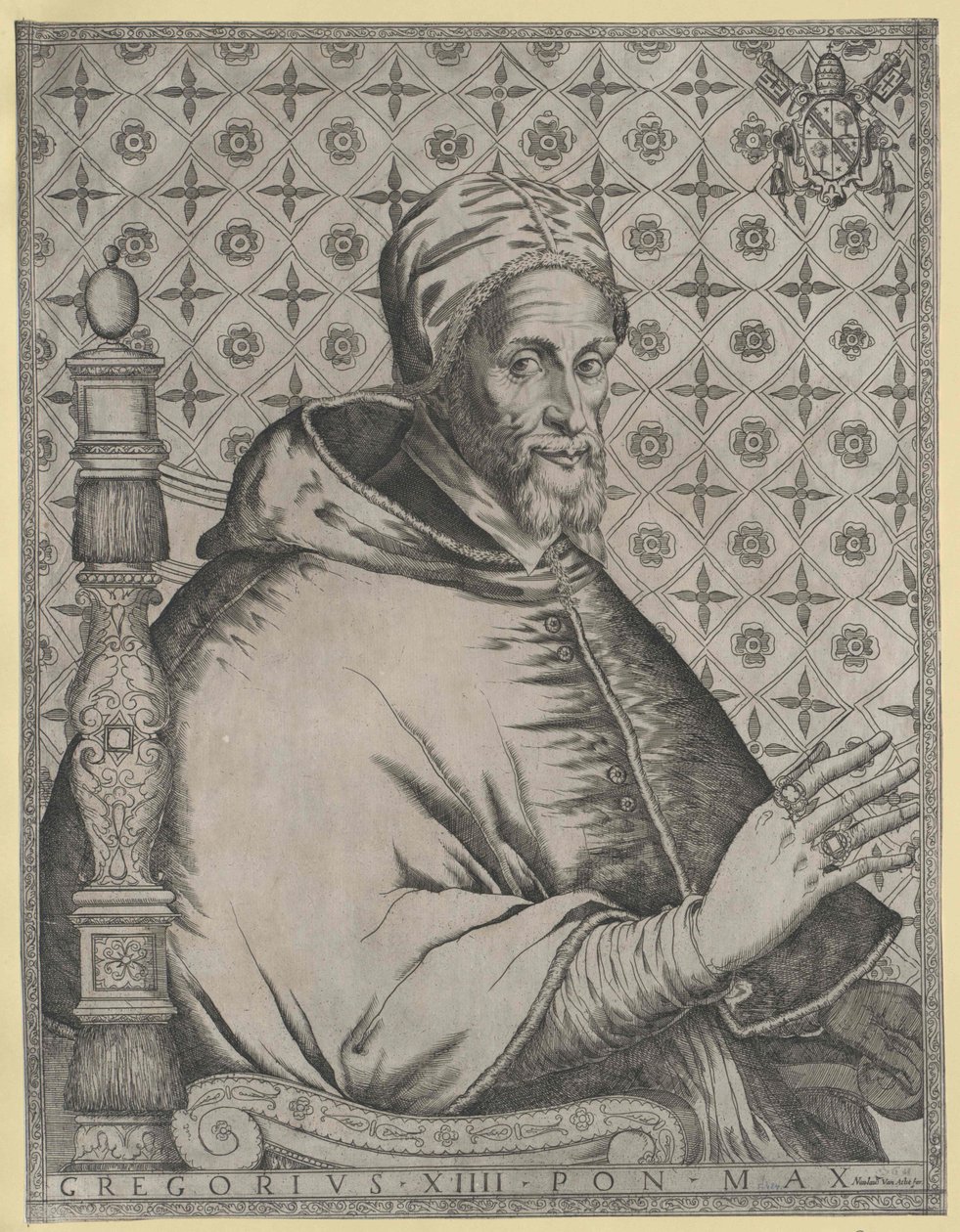 Påven Gregorius XIV av Artist Unknown