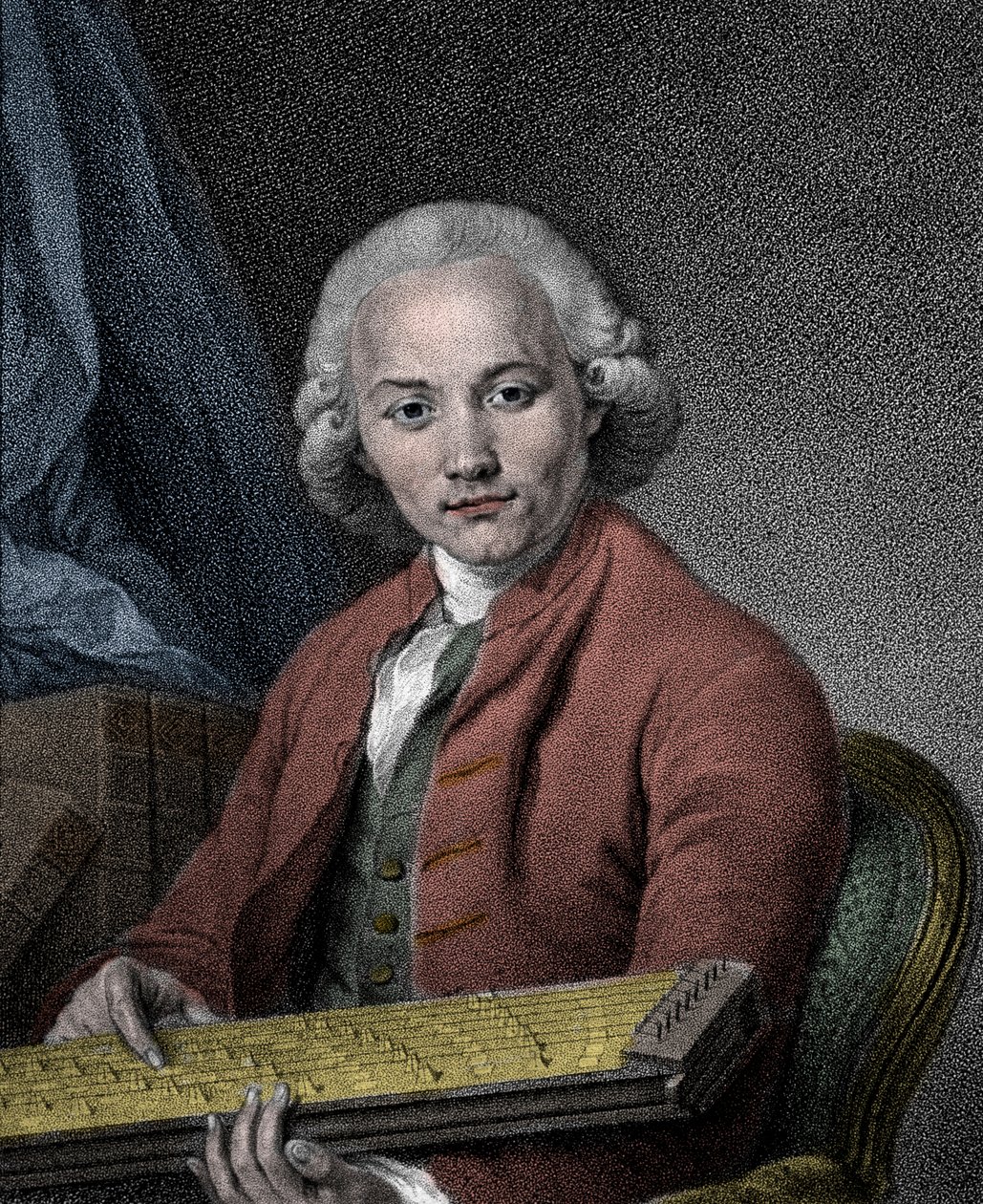 Porträtt av den tyske tonsättaren, organisten, läraren och teoretikern Georg Joseph Vogler av Artist Unknown