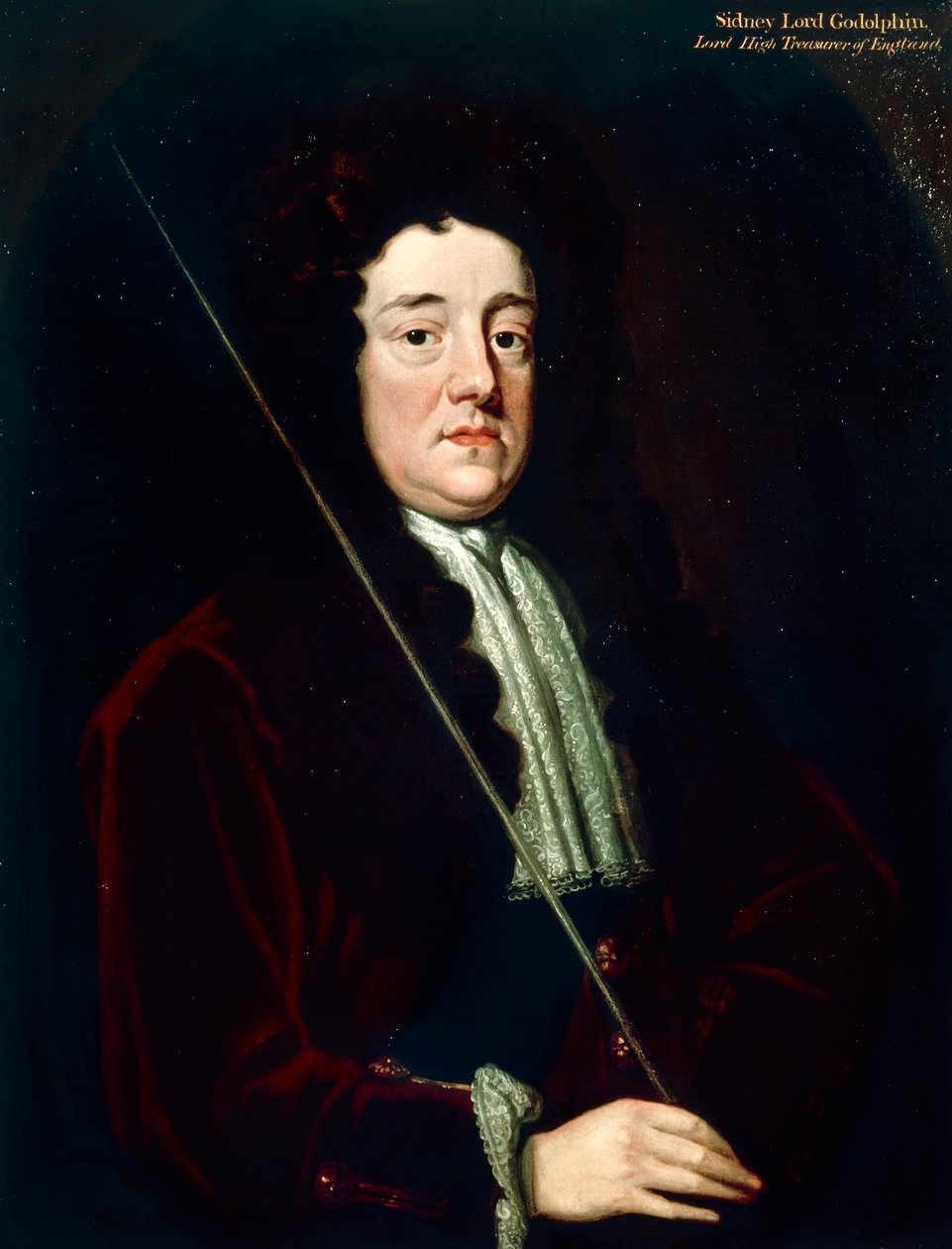 Porträtt av Sidney Godolphin, I greve av Godolphin (Breage av Artist Unknown