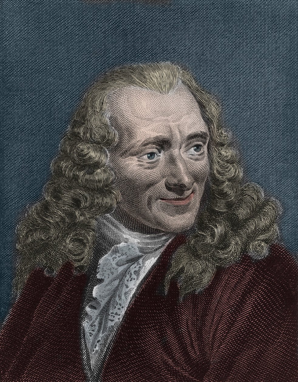 Porträtt av Voltaire av Artist Unknown