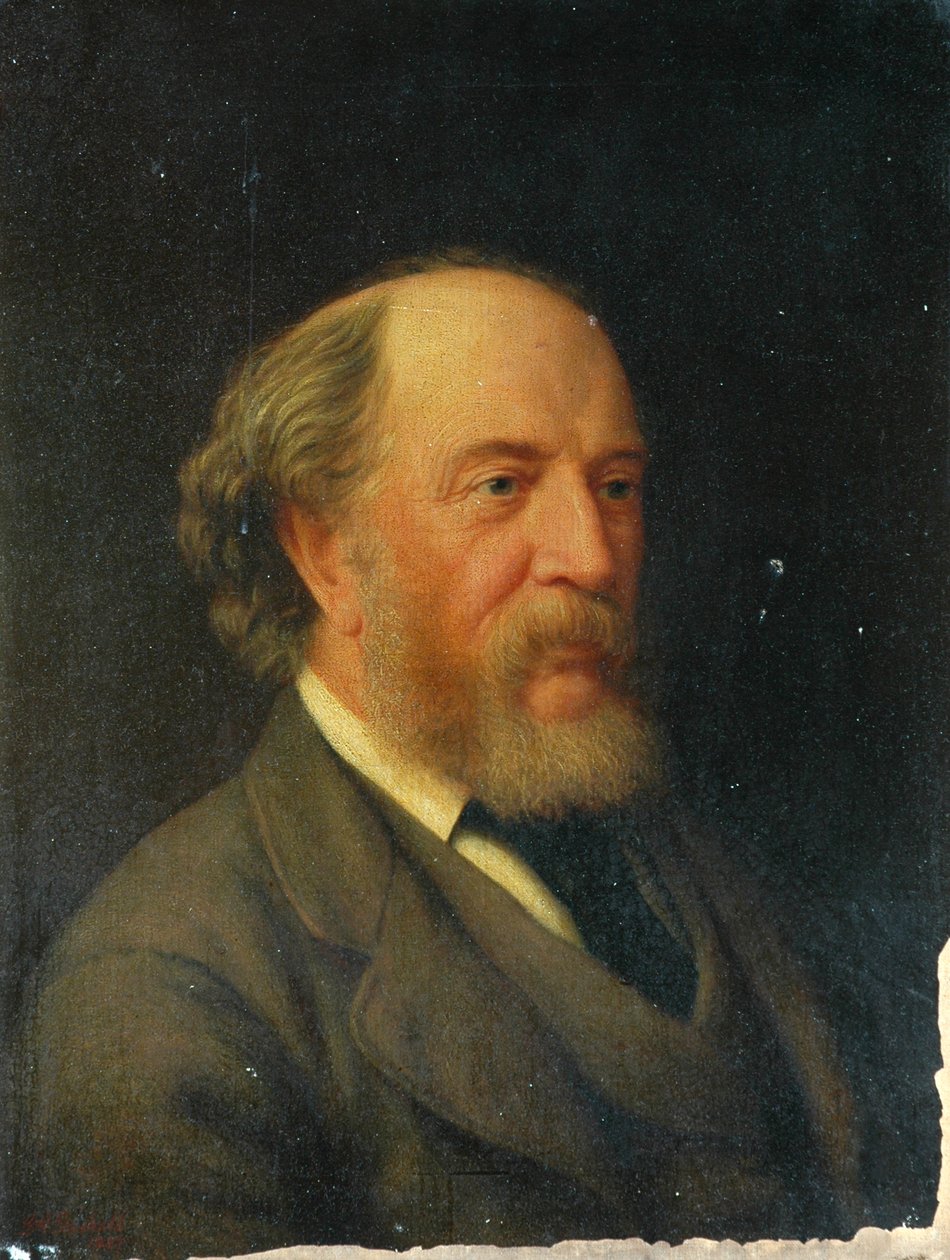 Porträtt av en okänd man (olja på duk) av Artist Unknown