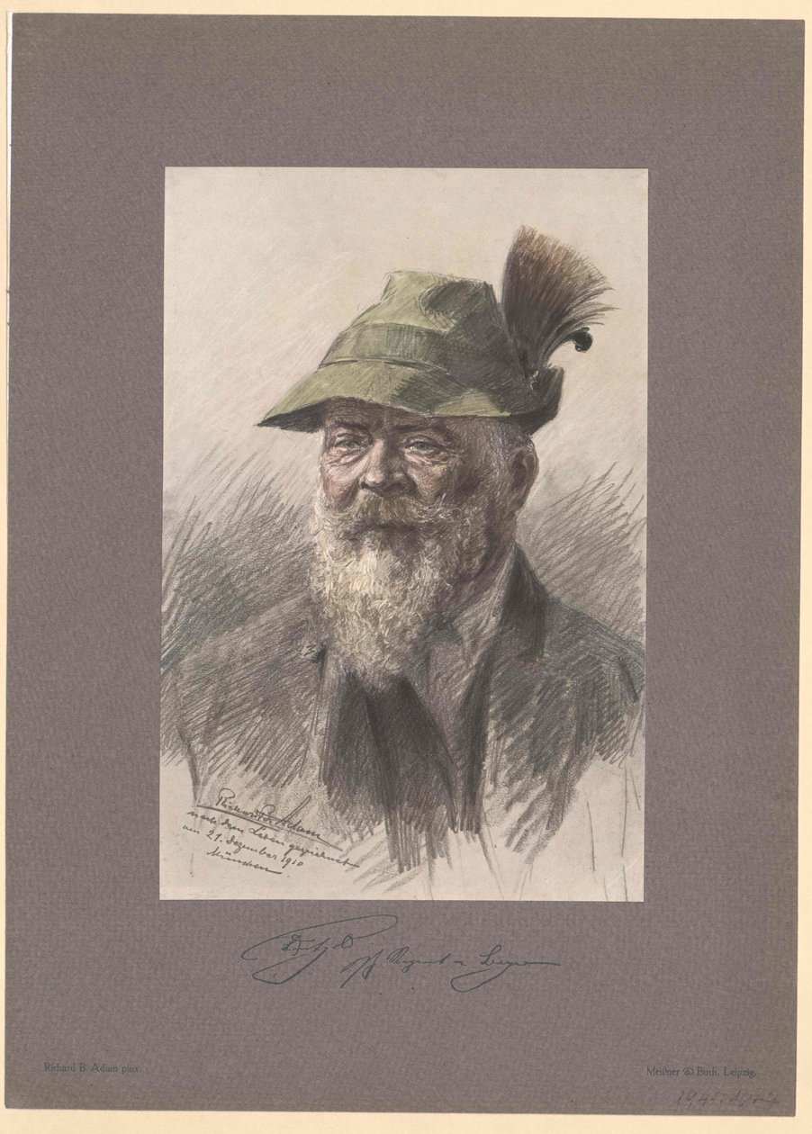 Prins av Bayern Luitpold av Artist Unknown