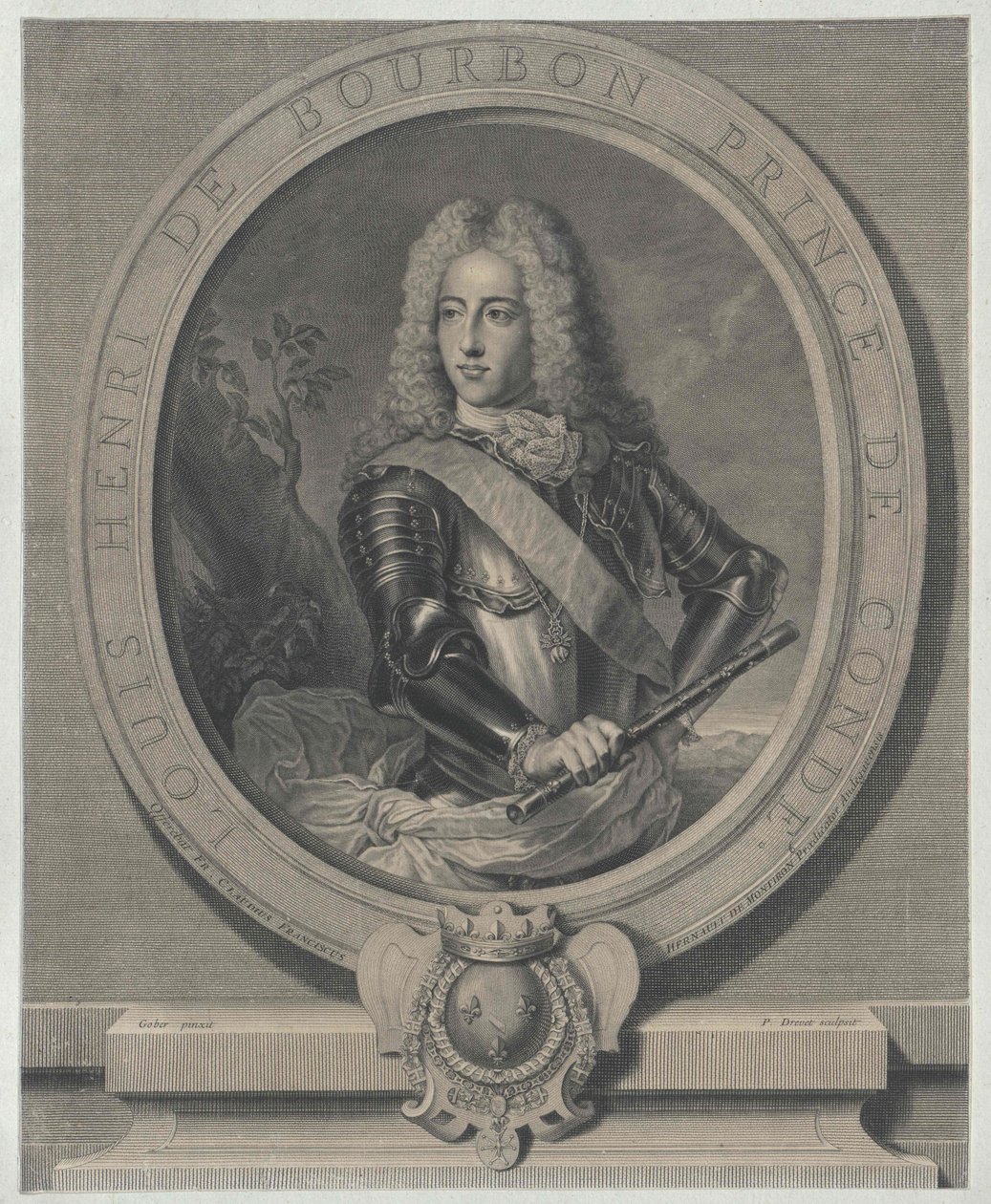 Prins av Conde Louis Henry av Artist Unknown