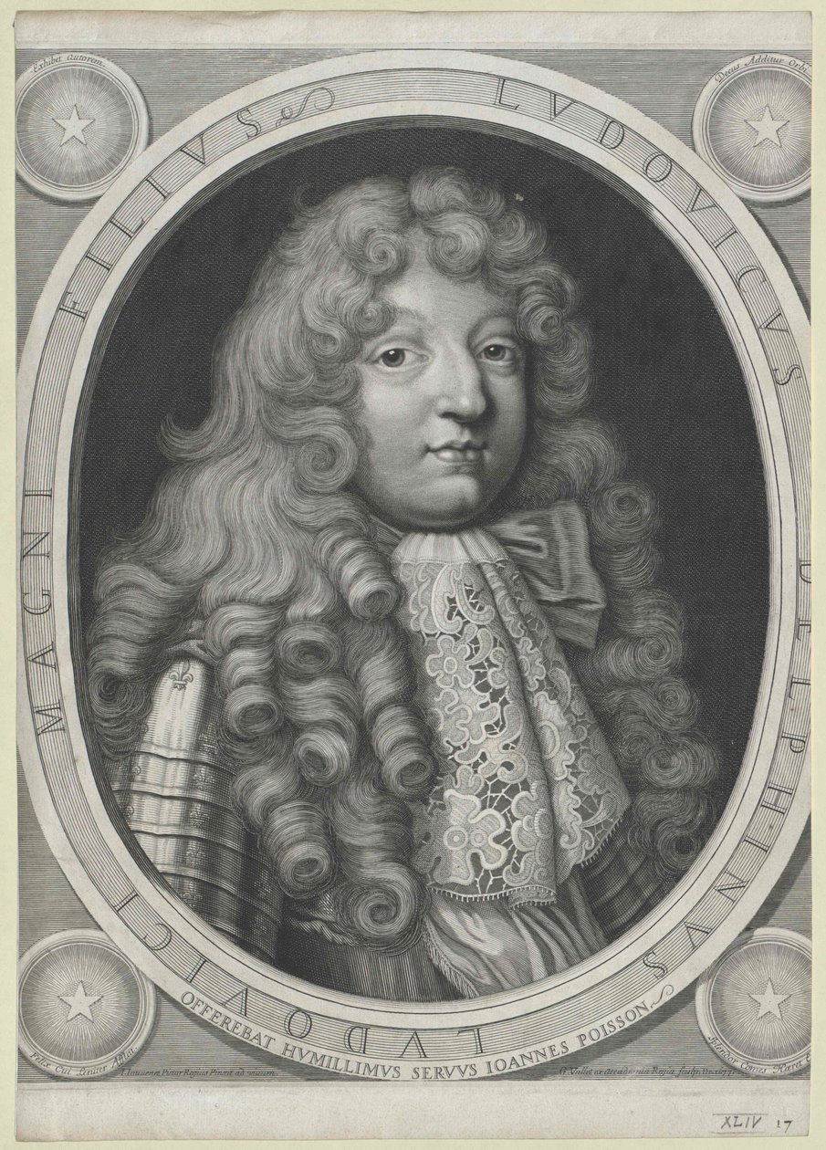 Prins av Frankrike Louis av Artist Unknown