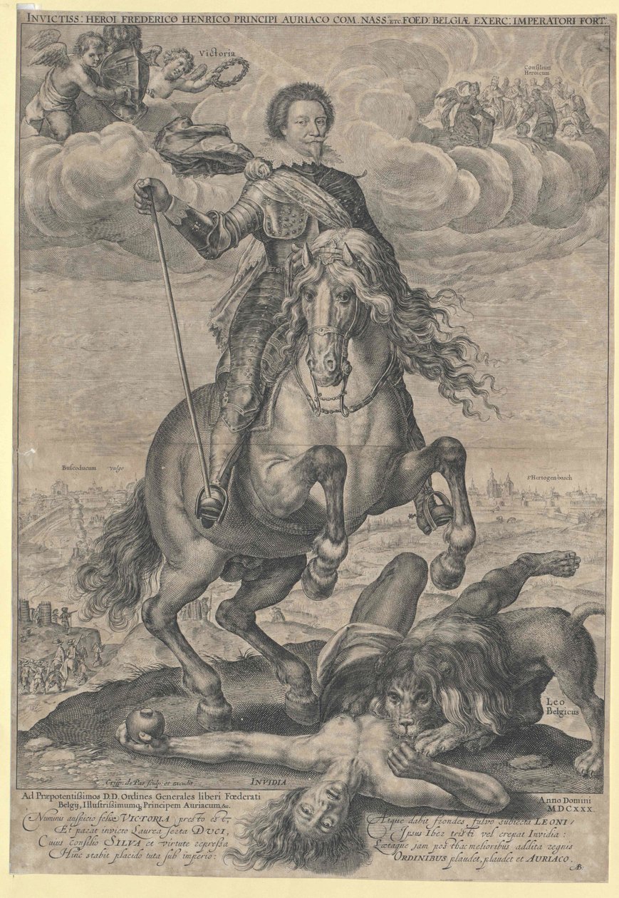 Prins av Oranien Fredrik Henrik av Artist Unknown