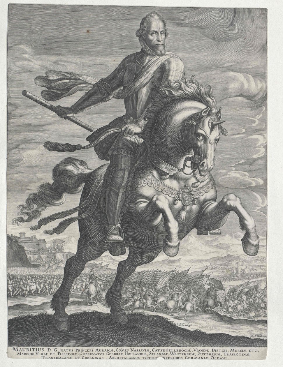 Prins av Oranien Moritz av Artist Unknown