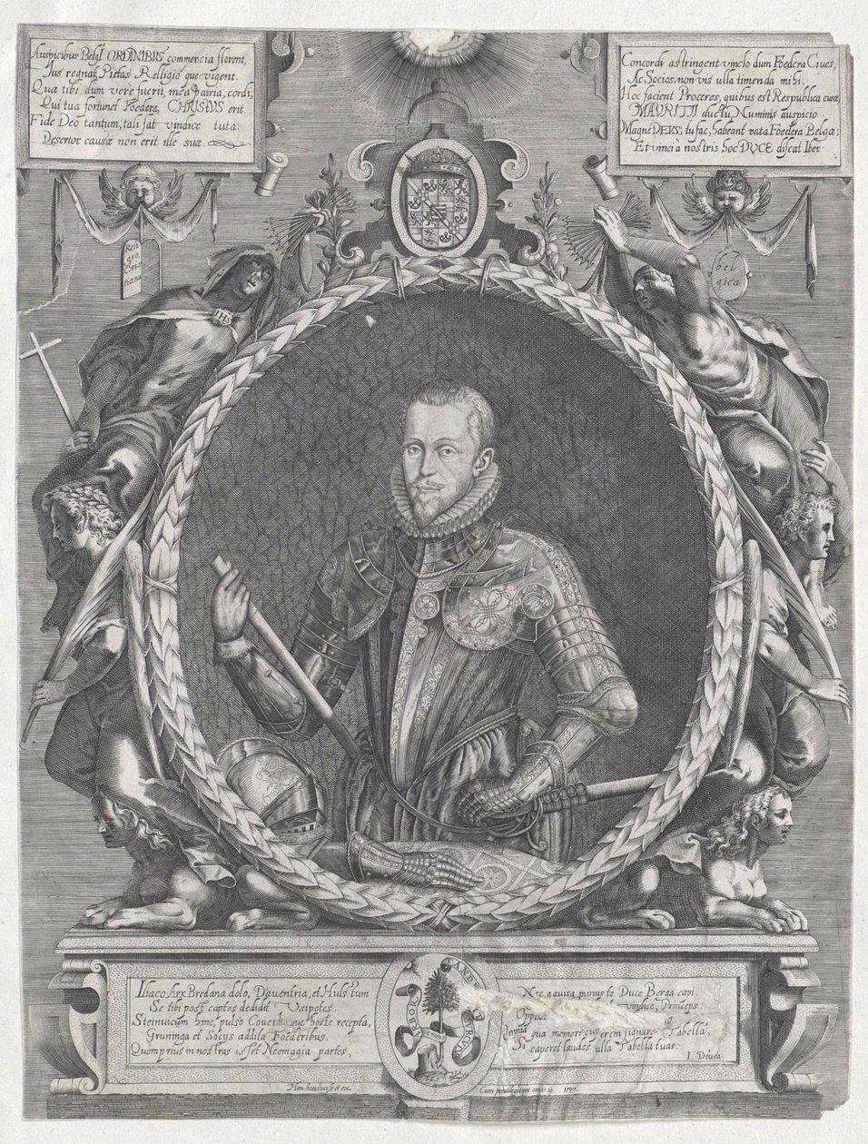 Prins av Oranien Moritz av Artist Unknown