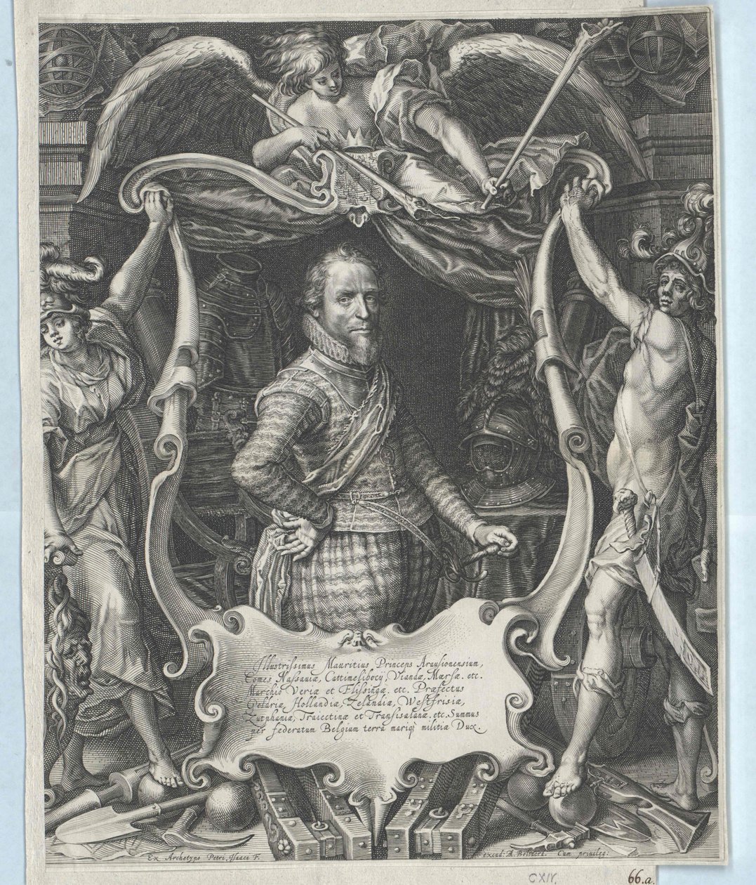 Prins av Oranien Moritz av Artist Unknown