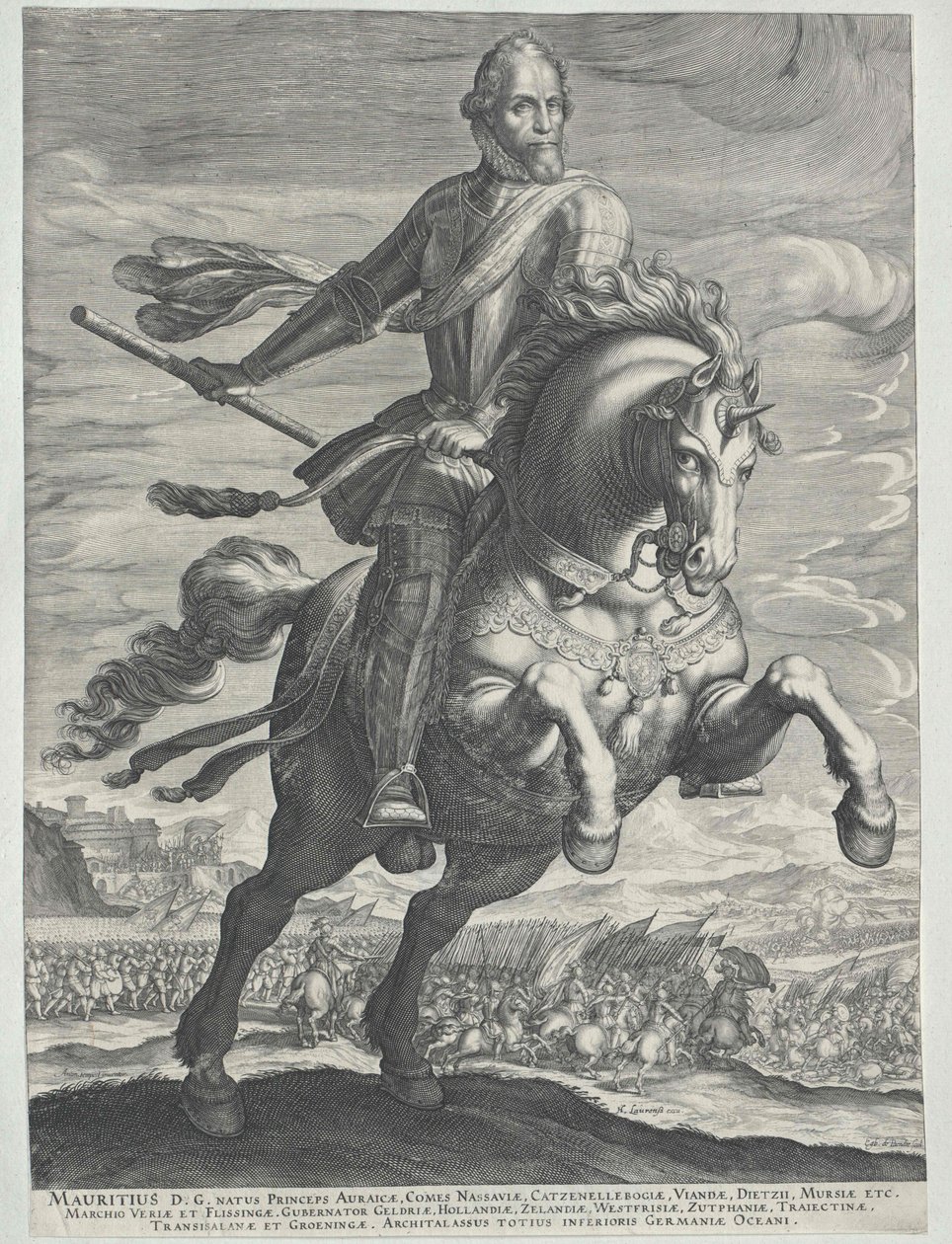 Prins av Oranien Moritz av Artist Unknown