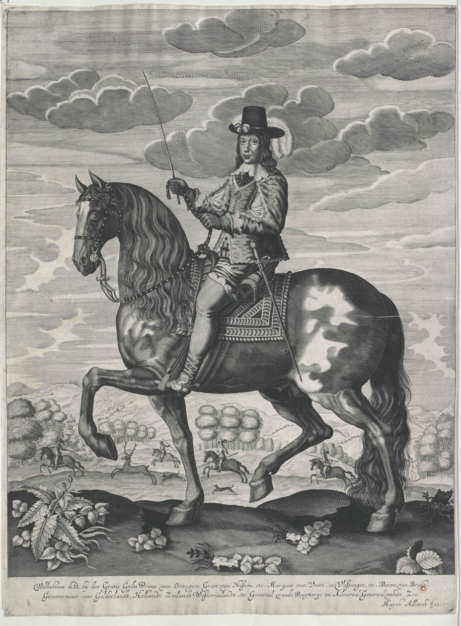 Prins av Oranien William II av Artist Unknown