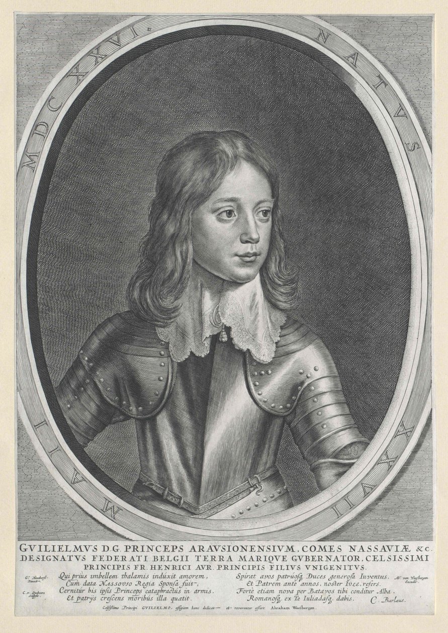 Prins av Oranien William II av Artist Unknown