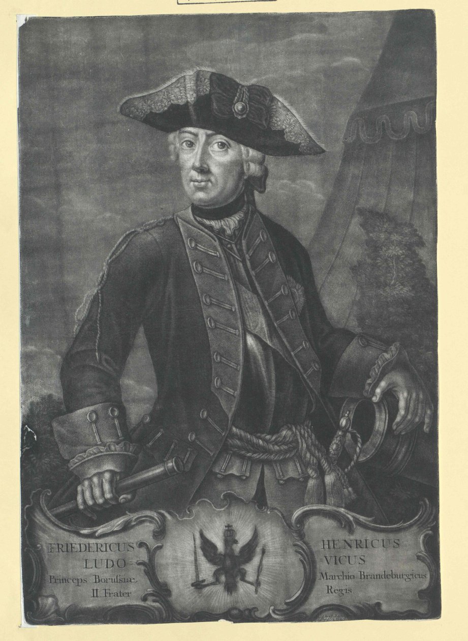 Prins av Preussiska Henry av Artist Unknown