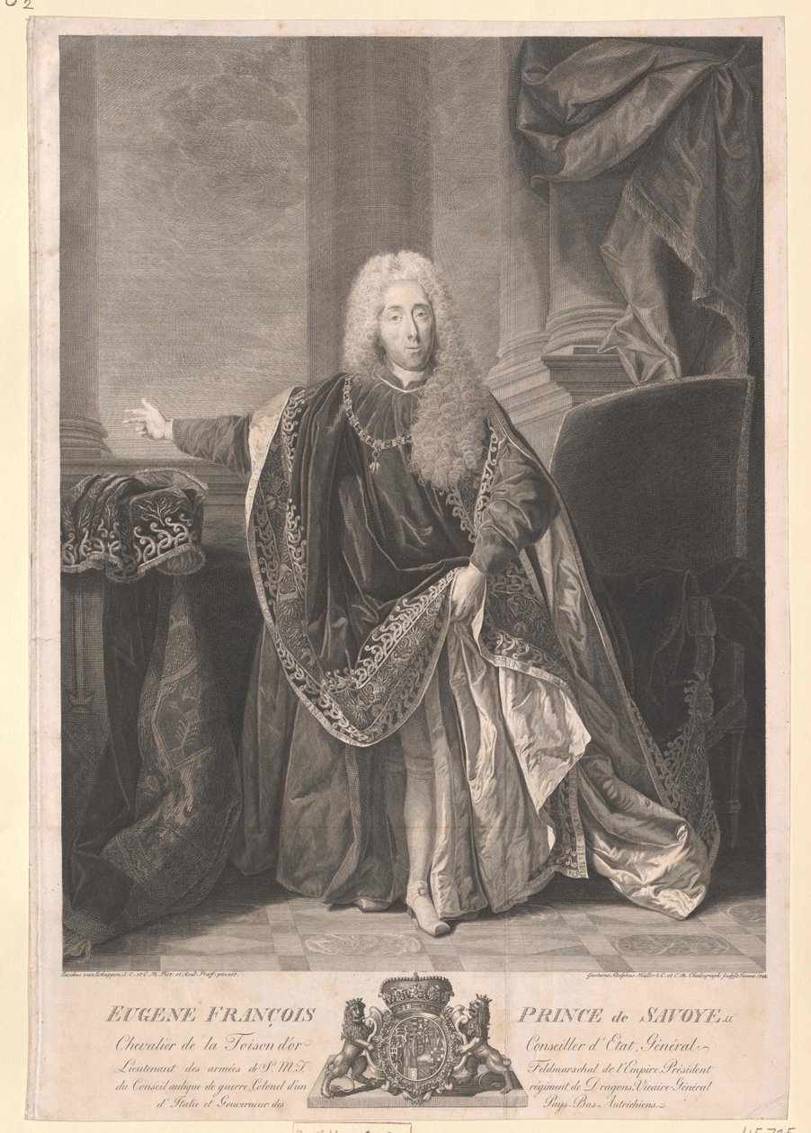 Prins av Savoyen Carignan Eugene av Artist Unknown