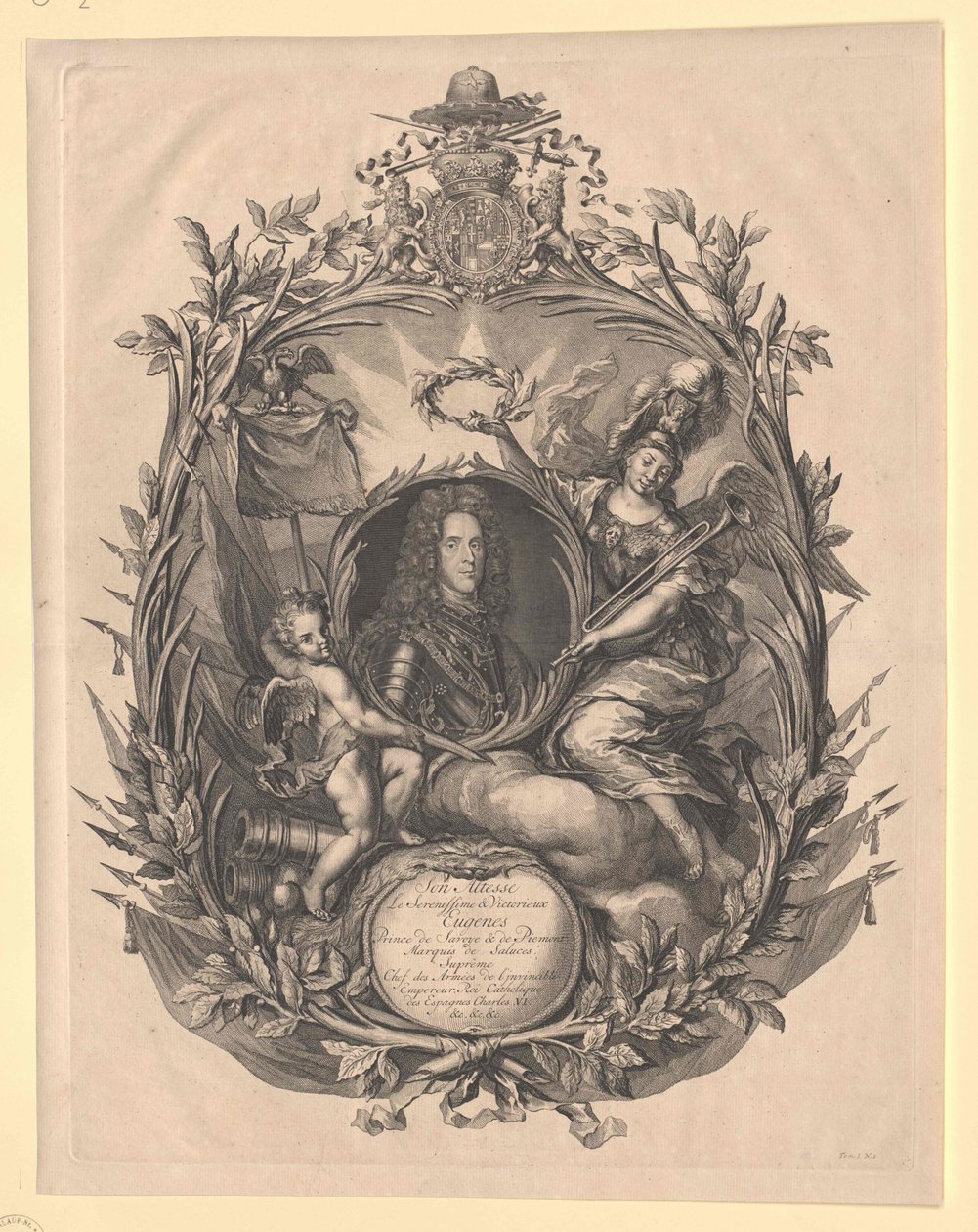 Prins av Savoyen Carignan Eugene av Artist Unknown