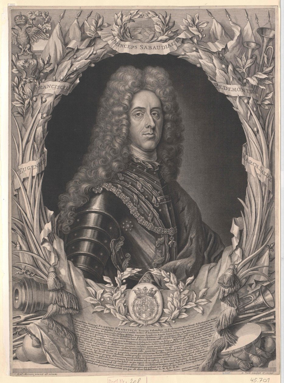 Prins av Savoyen Carignan Eugene av Artist Unknown