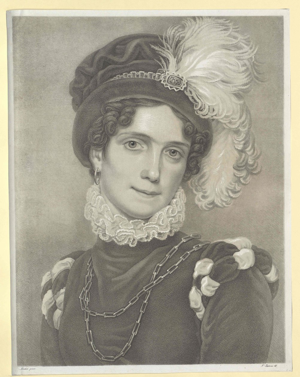 Prinsessa av Baden Caroline av Artist Unknown