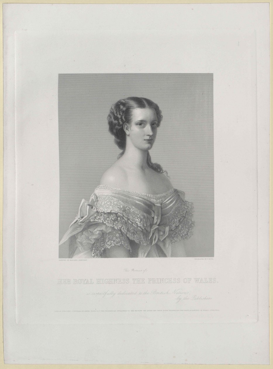 Prinsessan av Danmark Alexandra av Artist Unknown