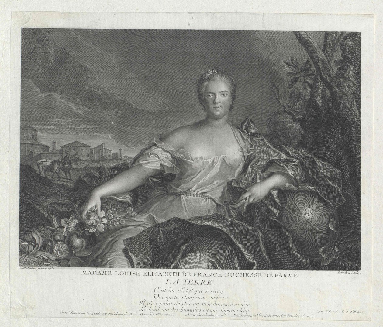 Prinsessan av Frankrike Elisabeth av Artist Unknown