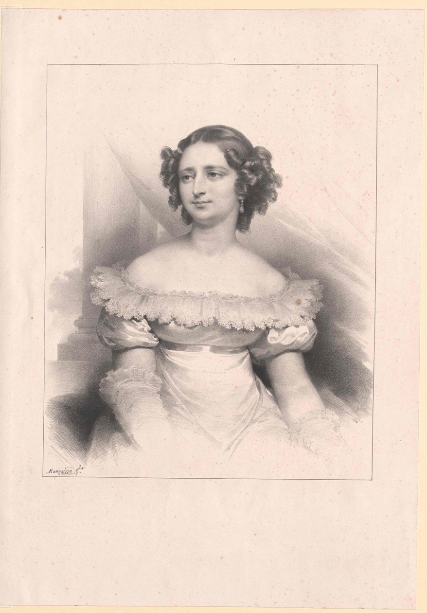 Princess of Holstein-Sonderburg-Augustenburg Caroline av Artist Unknown