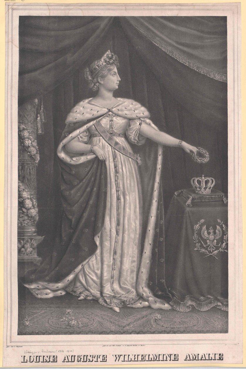 Prinsessan av Mecklenburg-Strelitz Louise av Artist Unknown