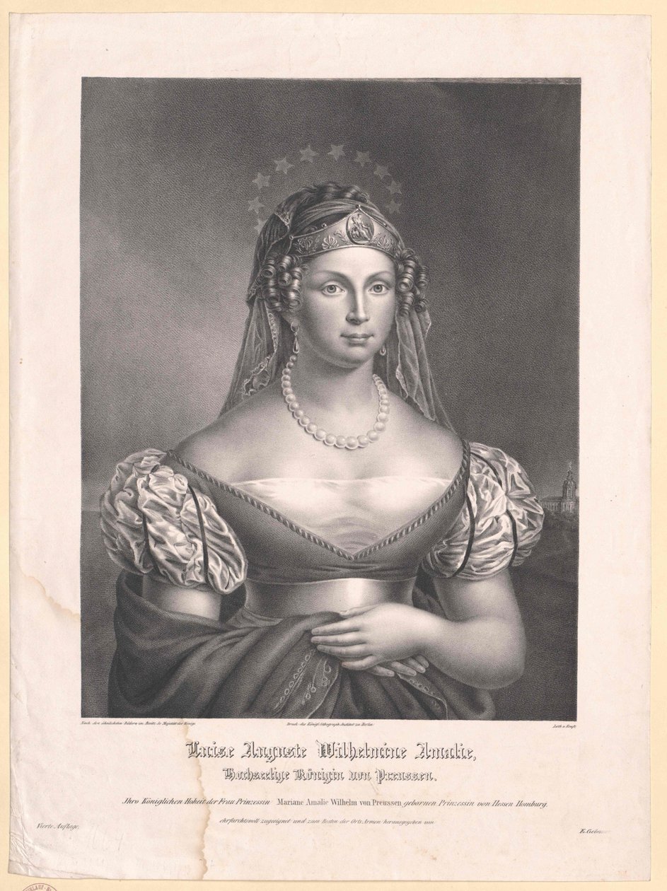 Prinsessan av Mecklenburg-Strelitz Louise av Artist Unknown