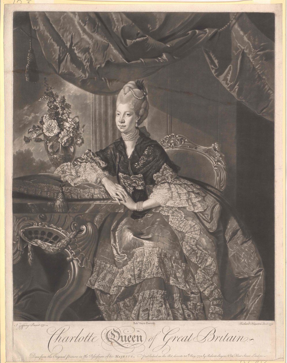 Prinsessan av Mecklenburg-Strelitz Sophie Charlotte av Artist Unknown