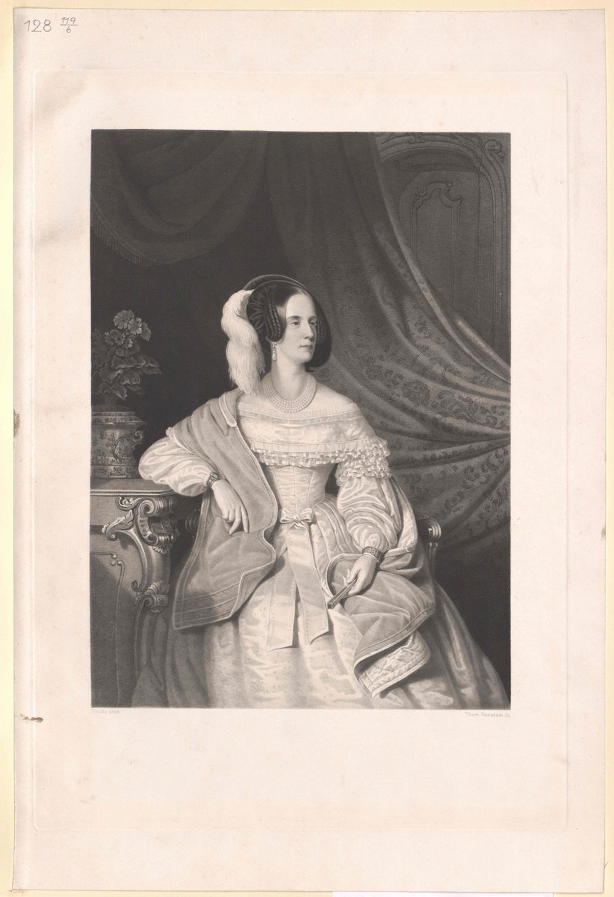 Prinsessan av Savoyen-Sardinien Maria Anna av Artist Unknown