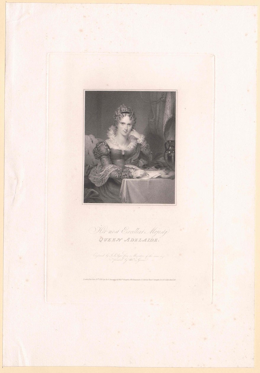 Prinsessan av Sachsen-Meiningen Adelaide av Artist Unknown