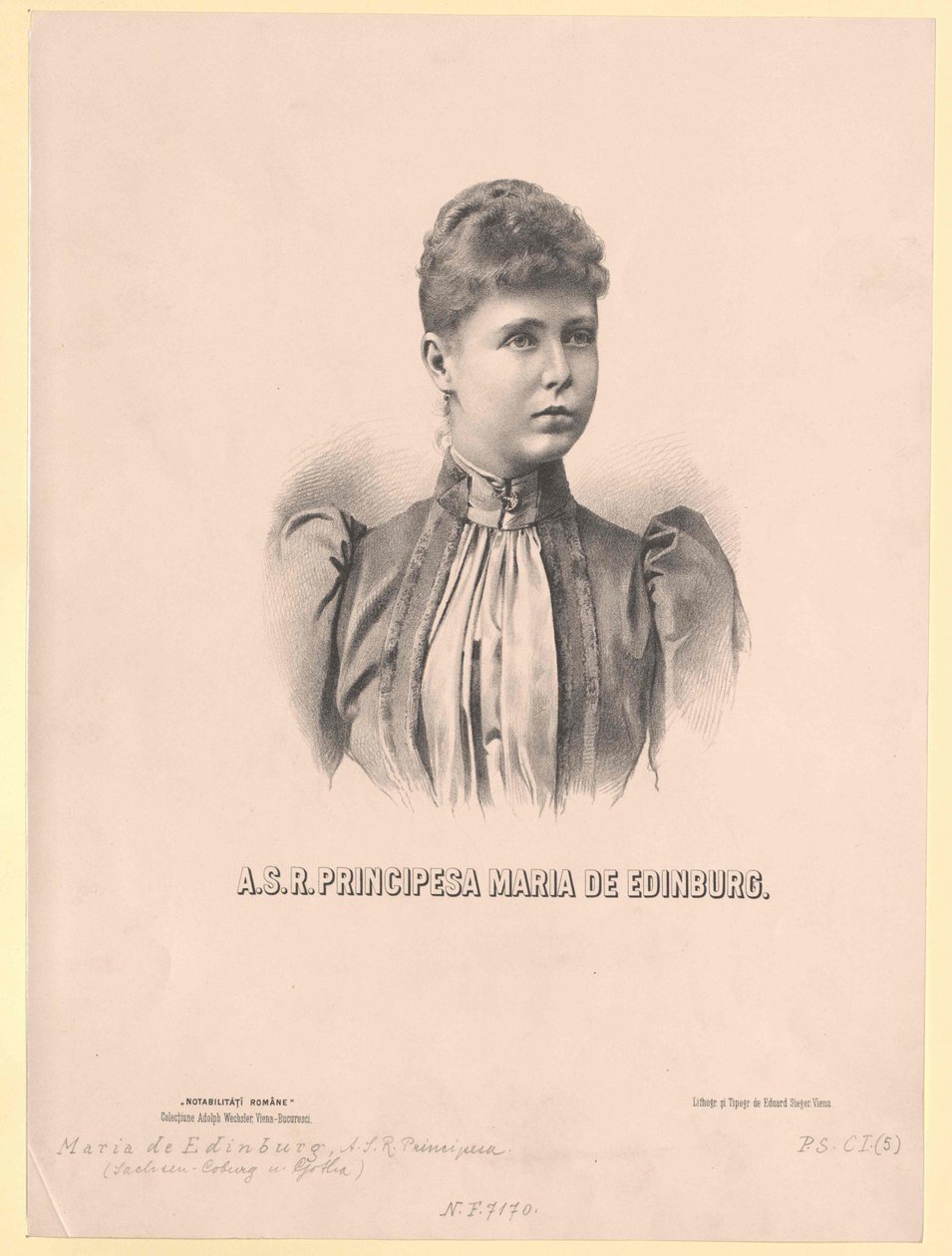 Prinsessan av Sachsen-Koburg-Gotha Mary av Artist Unknown