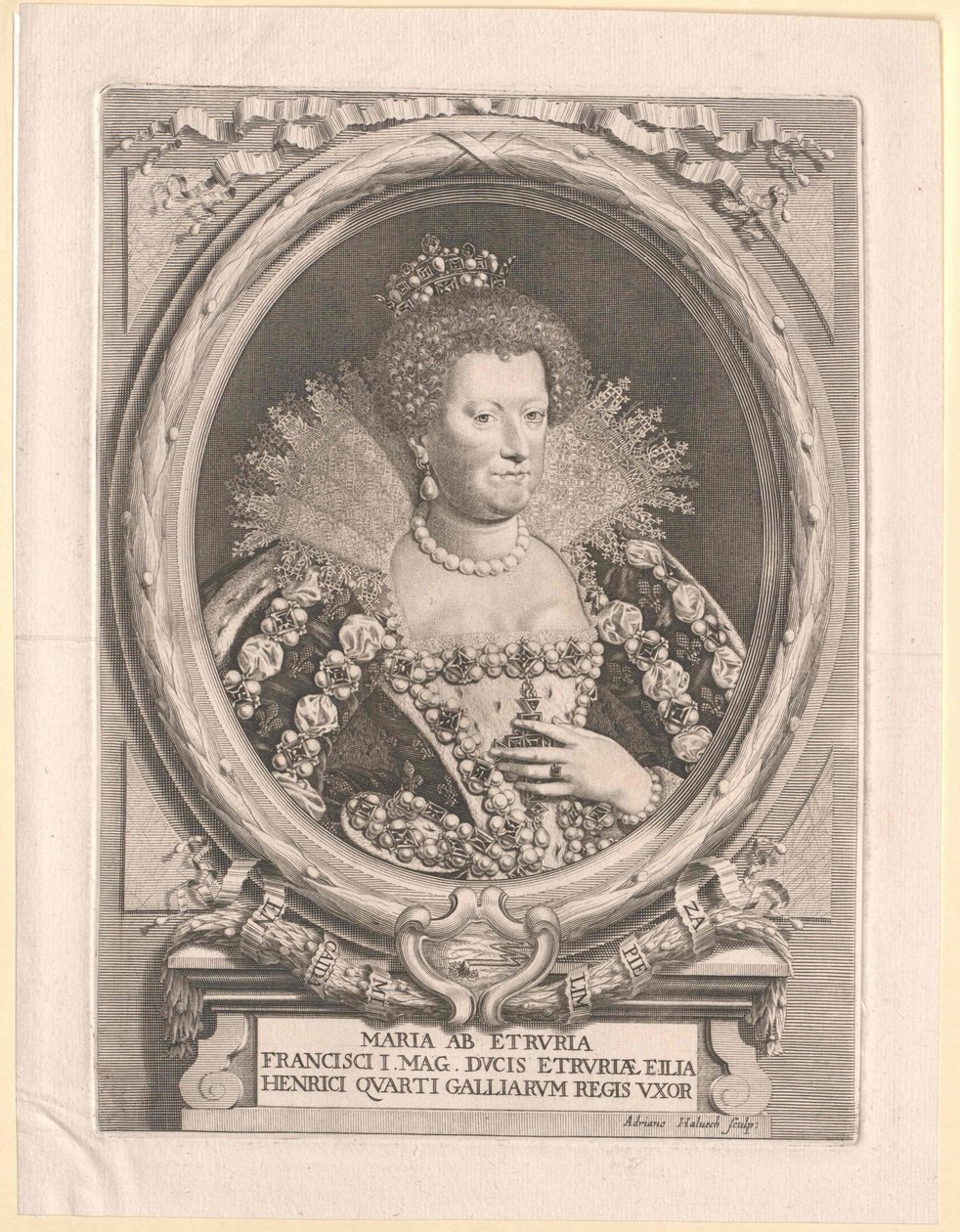 Prinsessan av Toscana Maria de "Medici av Artist Unknown