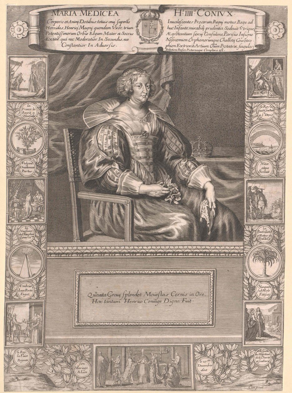 Prinsessan av Toscana Maria de "Medici av Artist Unknown