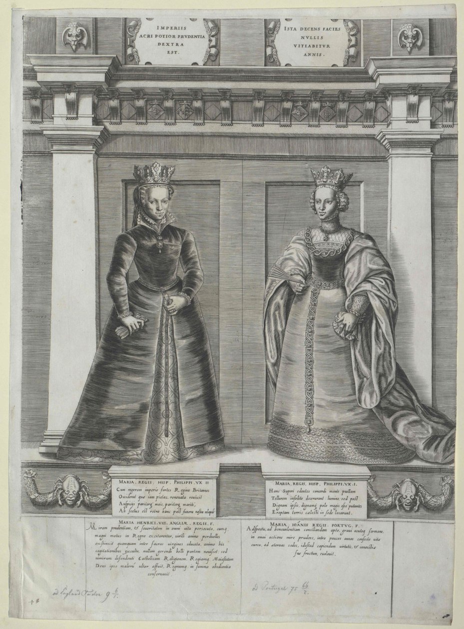 Drottning av England Maria I av Artist Unknown