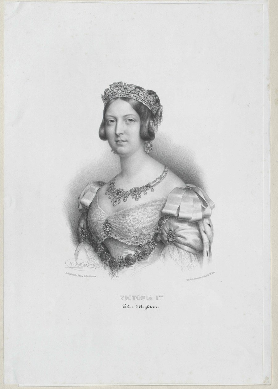 Drottning av Storbritannien Victoria av Artist Unknown